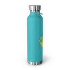 "No Human Is Illegal" Activist Design 22oz Insulated Water Bottle