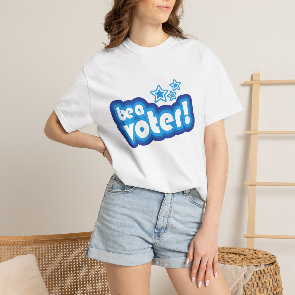 "Be a Voter!" Retro T-Shirt — Voter Awareness Tee