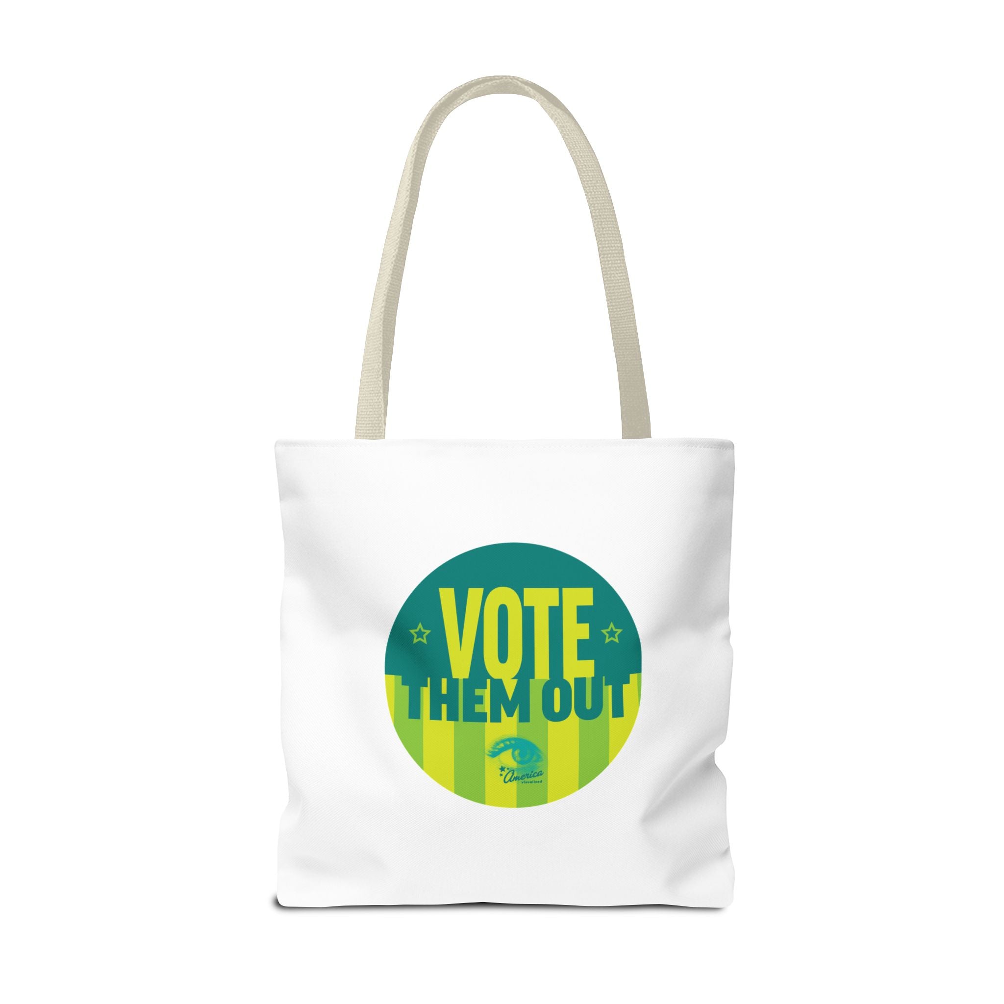 "Vote Them Out" Political Protest Canvas Tote Bag
