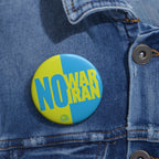 No Iran War Pin Button