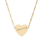 I Heart Democracy Necklace