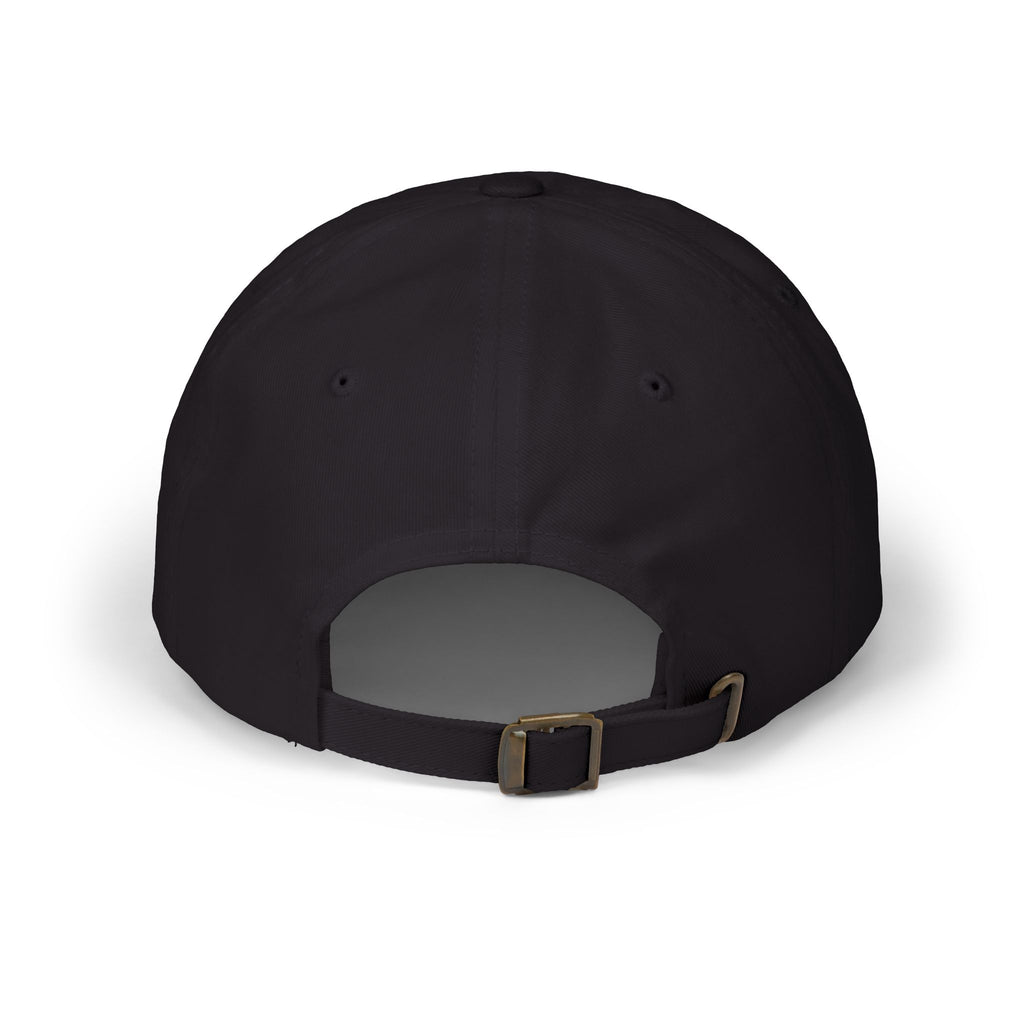 "Democracy needs you. Keep showing up." Embroidered Political Statement Hat — Dad Cap