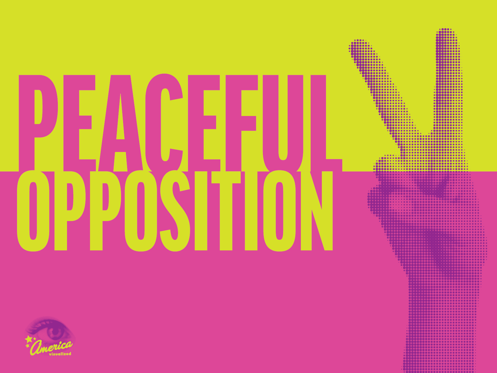 DOWNLOAD: Peaceful Opposition - Protest Sign