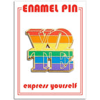 Vote Rainbow Pin